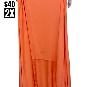 LuLaRoe Olivia skirt, high low